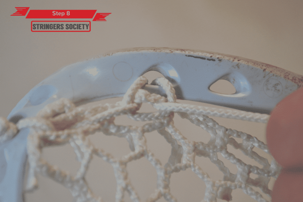 9 Diamond Lacrosse Top String Tutorial 9 Diamond Top String | lacrosse 9 diamond top string tutorial 8