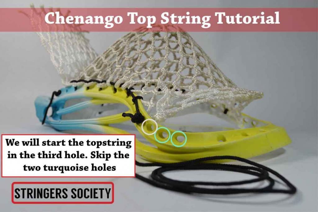 How To String A Chenango Top String Lacrosse