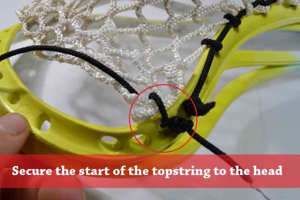 How To String A Chenango Top String Lacrosse