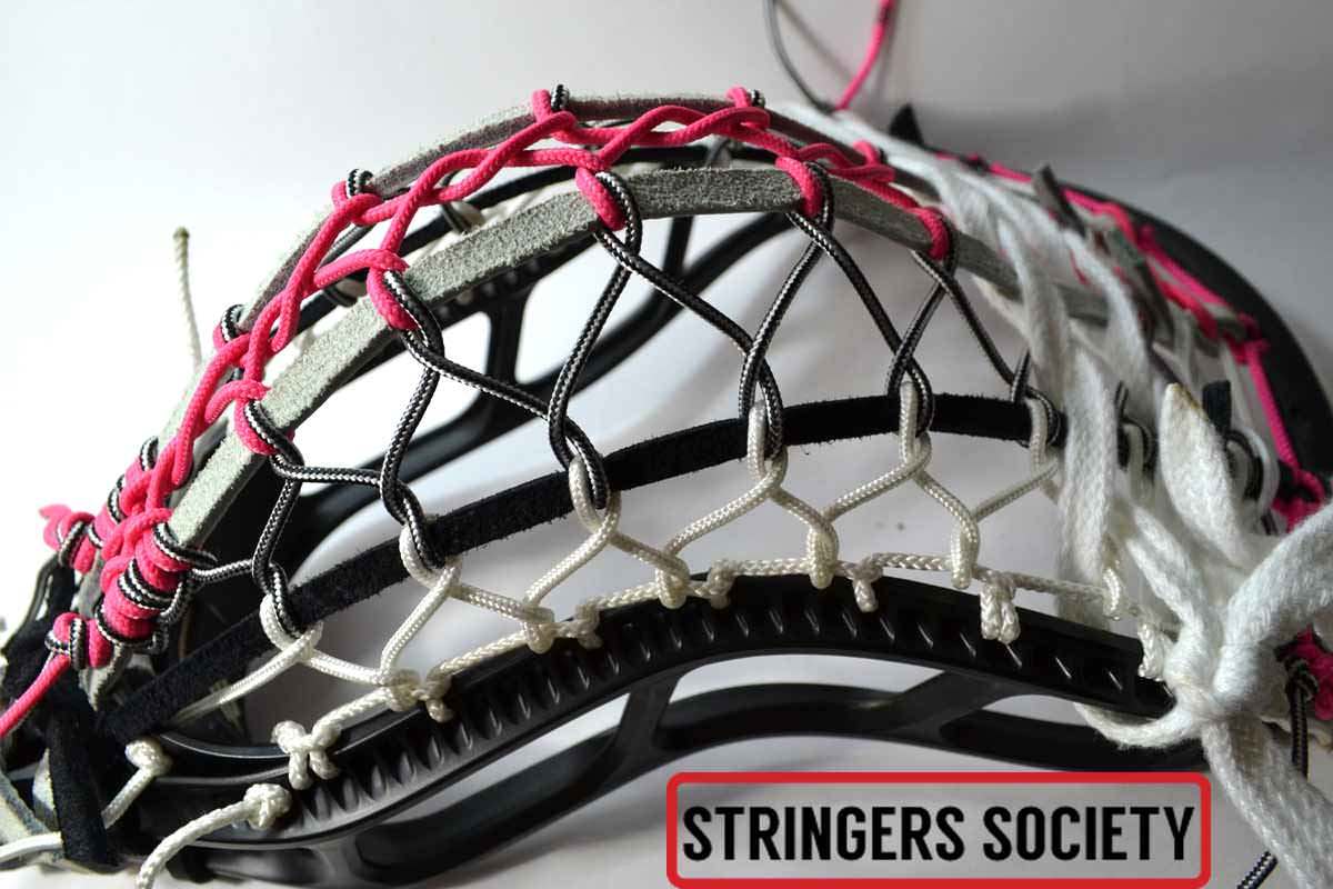 Ten Minute Traditional,traditional lacrosse stringing,traditional lacrosse
