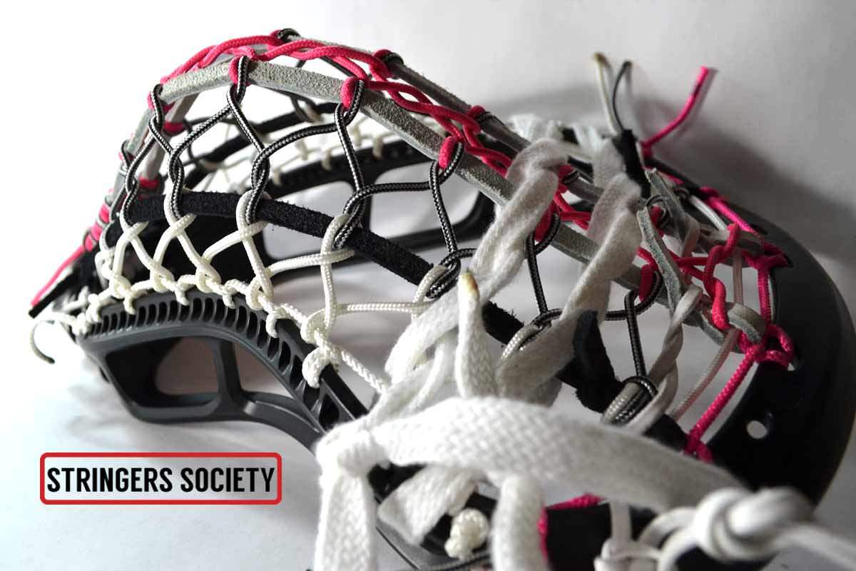 Ten Minute Traditional,traditional lacrosse stringing,traditional lacrosse