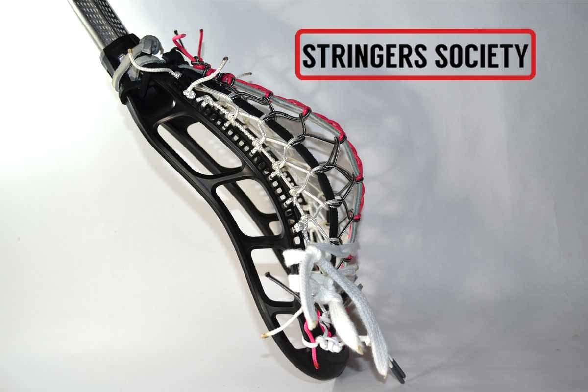 Ten Minute Traditional,traditional lacrosse stringing,traditional lacrosse