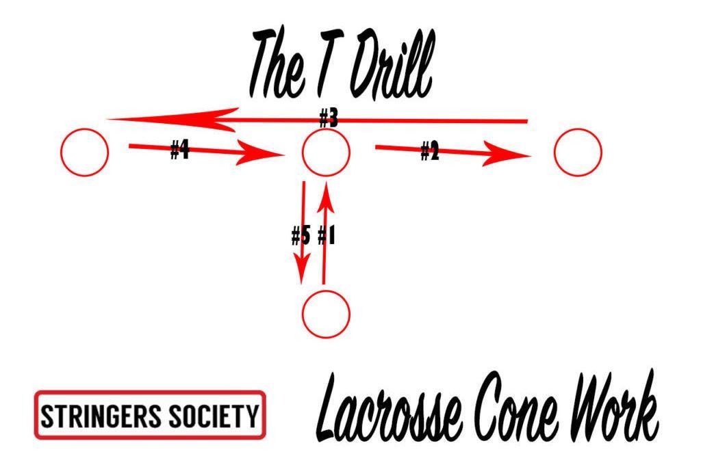 lacrosse footwork drills: increase your speed with cone and ladder drills