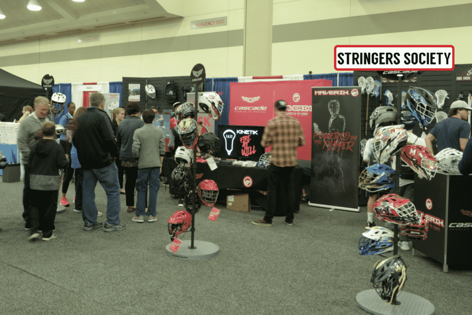 billy bitter, cascade lacrosse, and maverik lacrosse at laxcon 2018
