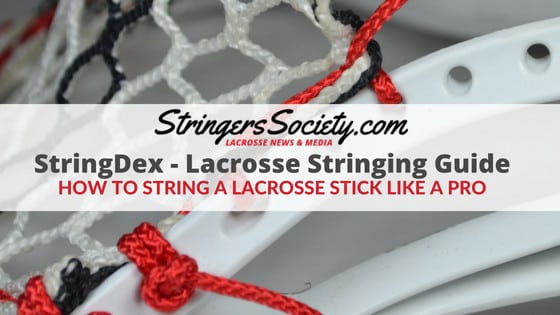 Lacrosse Stringing how to string a lacrosse stick