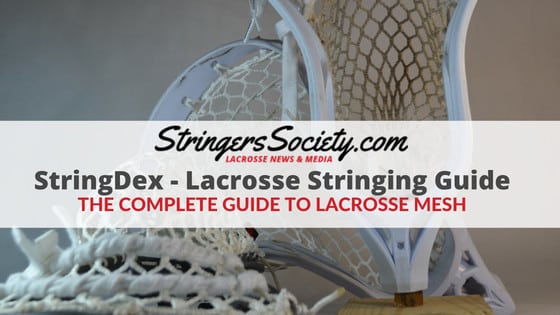 Lacrosse Stringing lacrosse mesh guide
