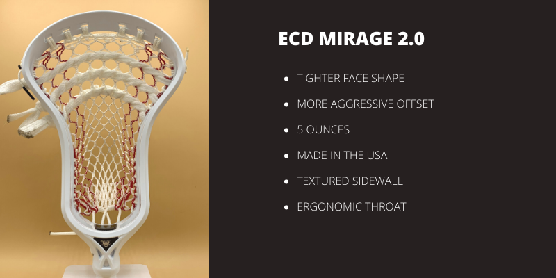 best lacrosse heads for attack - ecd mirage 2.0 - offensive precision: the best attack lacrosse heads