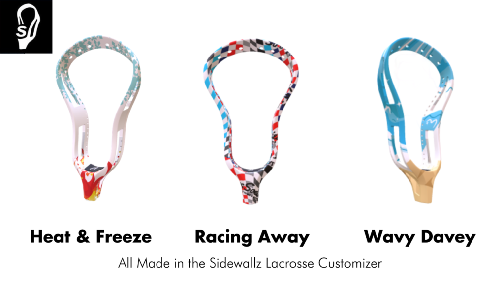 sidewallz lacrosse heads – custom beyond belief