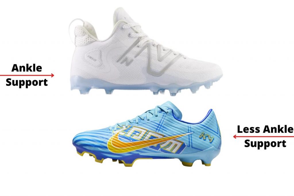 Football cleats store for lacrosse