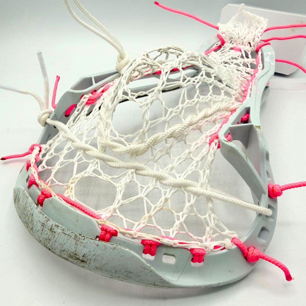 antrea w1 pro lacrosse mesh on a stx aria pro