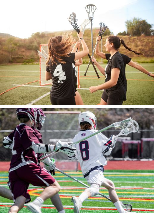 girls lacrosse stick vs boys