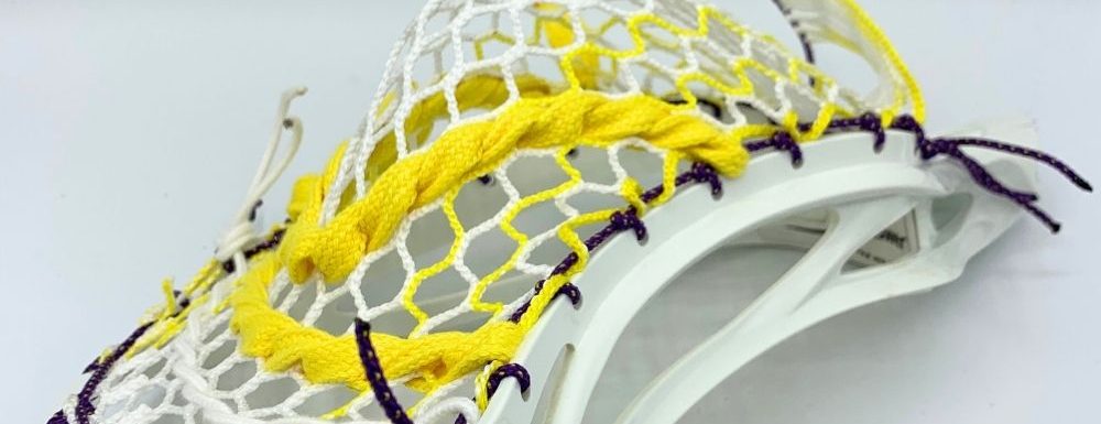 brine answer head with hero 3 mesh mid pocket stringing