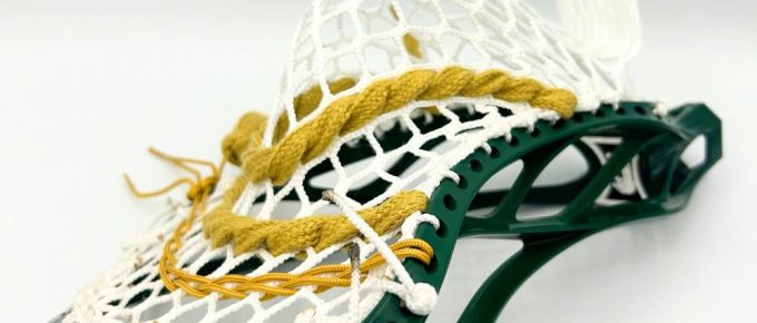 rear view of brine rp3 head showing g3 mesh tension and pocket depth