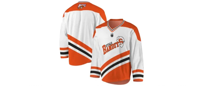 nll jerseys - buffalo bandits white orange replica jersey - 2022 NLL Jerseys Ranked: Best, Worst, and Why