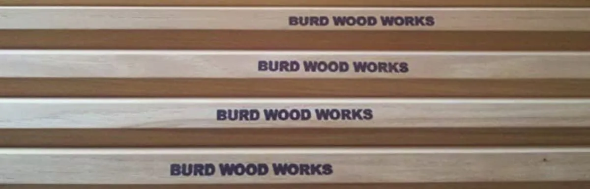 burd wood works hickory defense lacrosse shaft