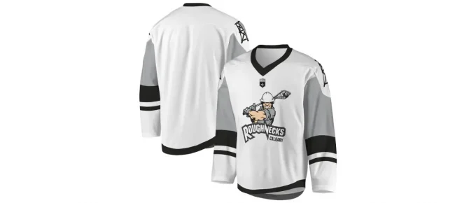 nll jerseys  calgary roughnecks white gray sublimated replica jersey  2022 nll jerseys ranked: best, worst, and why