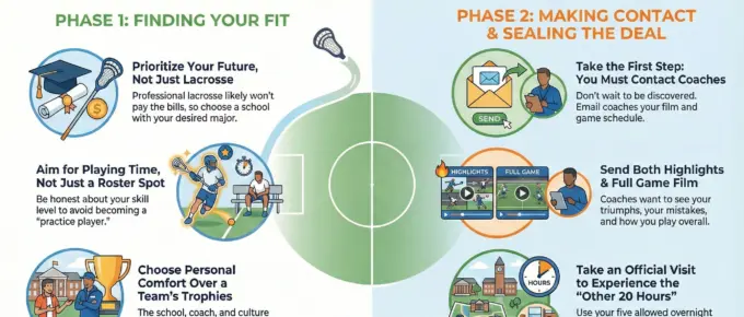 college lacrosse recruiting playbook