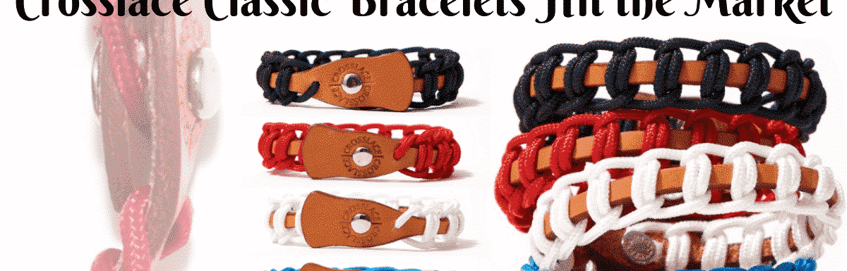 crosslace classic lacrosse bracelets hit the market