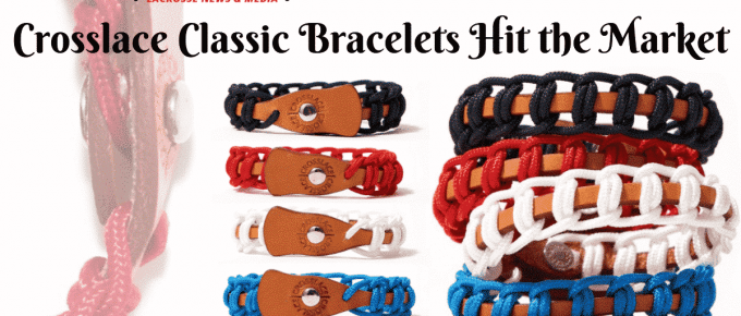 crosslace classic lacrosse bracelets hit the market