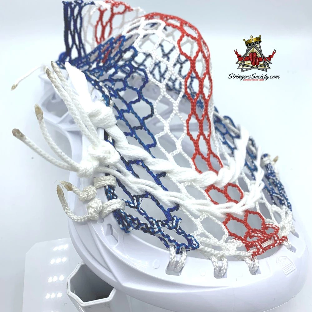 Lacrosse Heads - custom strung maverik lacrosse head2 - Lacrosse Heads