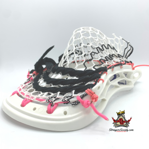 lacrosse stringing - custom strung revo x lacrosse head1 - master stringing with the stringdex lacrosse stringing guide