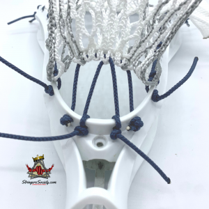 lacrosse stringing - custom strung stx x102 - master stringing with the stringdex lacrosse stringing guide