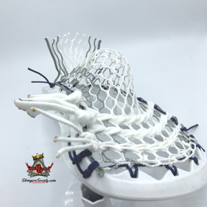 lacrosse stringing - custom strung stx x104 - master stringing with the stringdex lacrosse stringing guide