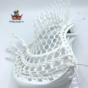 lacrosse stringing - custom strung warrior evo qx o1 - master stringing with the stringdex lacrosse stringing guide
