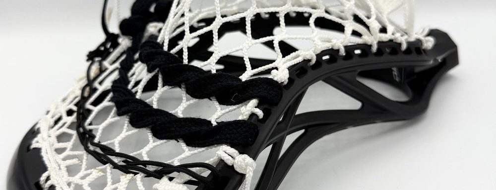 close-up of ecd delta mid-high pocket using laxroom 8d mesh