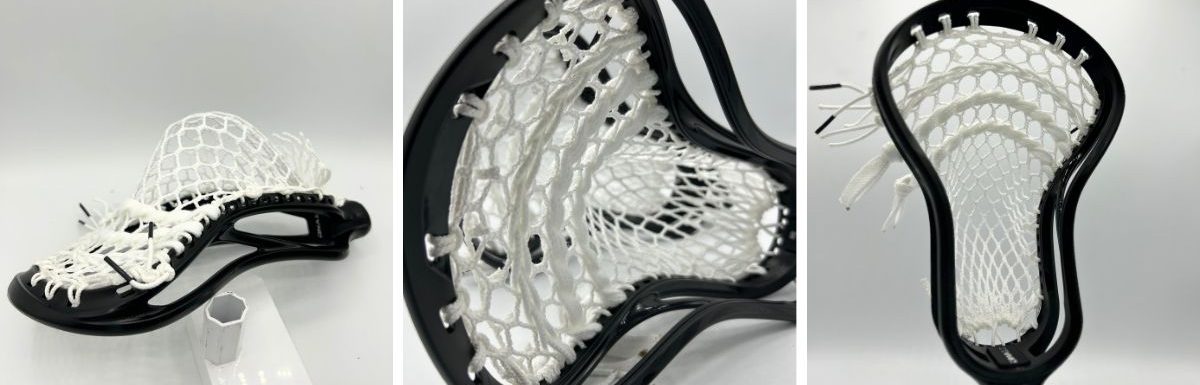 stringing pattern for the ecd dna 2 lacrosse head (variation 4).