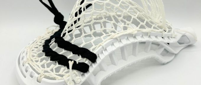 gait d2 close-defense head with custom stringing pattern for control