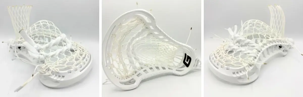gait d2c lacrosse stringing pattern with laxroom 8 diamond mesh