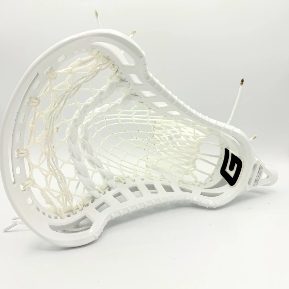 gait d2c lacrosse stringing pattern with laxroom 8 diamond mesh face view