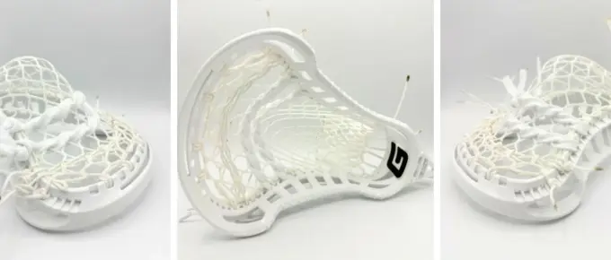 gait d2c lacrosse stringing pattern with laxroom 8 diamond mesh