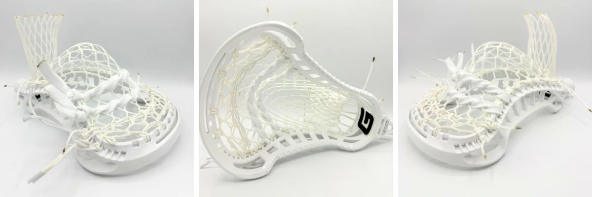 gait d2c lacrosse stringing pattern with laxroom 8 diamond mesh