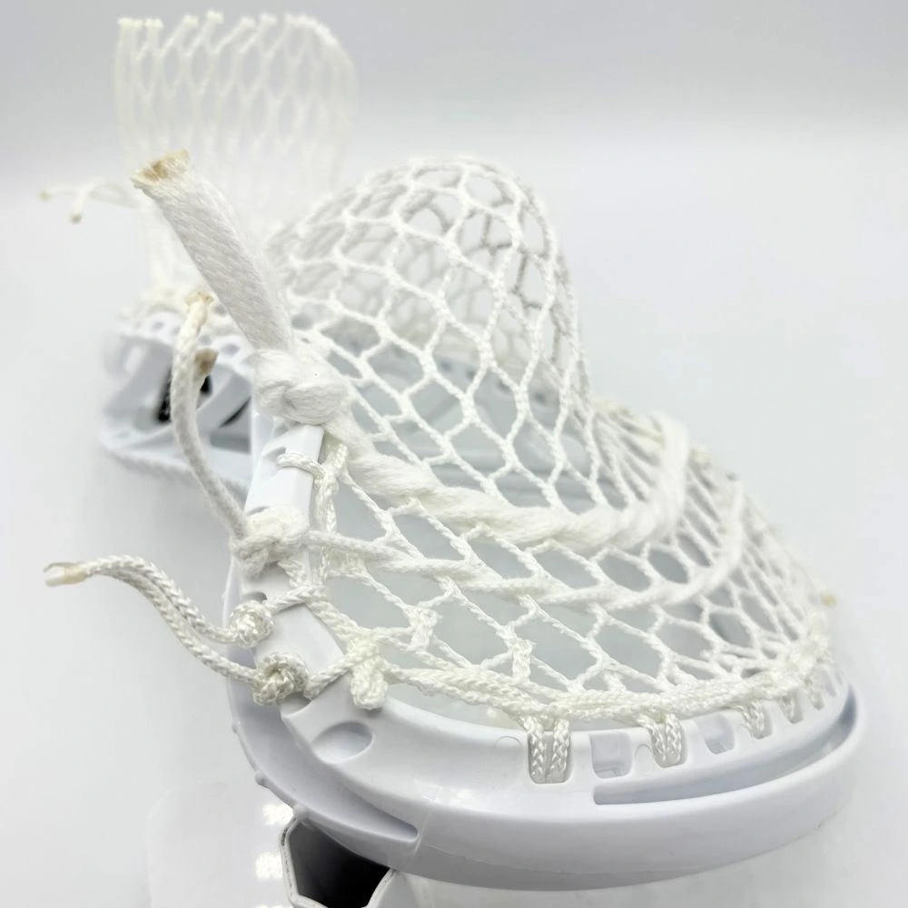 gait d2gb lacrosse stringing pattern with hero 4.0 lacrosse mesh left channel view