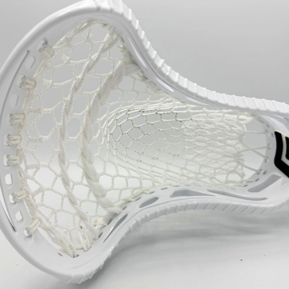 gait d2gb lacrosse stringing pattern with hero 4.0 lacrosse mesh left channel
