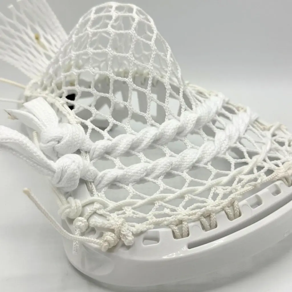 gait d2t lacrosse head strung with a mid pocket using stringking type 5s mesh