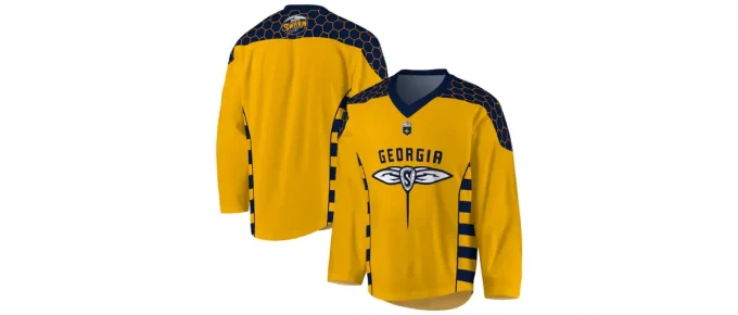 nll jerseys  georgia swarm gold replica jersey  2022 nll jerseys ranked: best, worst, and why