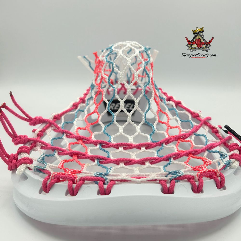 image of hero 3.0 lacrosse mesh in the south beach color palette (variation 1)