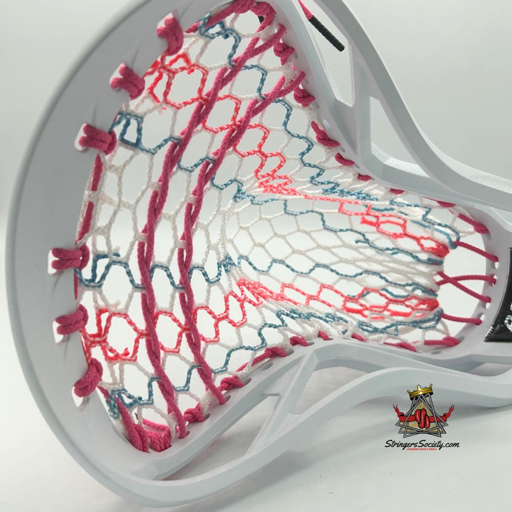 image of hero 3.0 lacrosse mesh in the south beach color palette (variation 2)