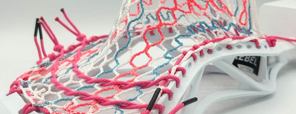 image of hero 3.0 lacrosse mesh in the south beach color palette (variation 4)