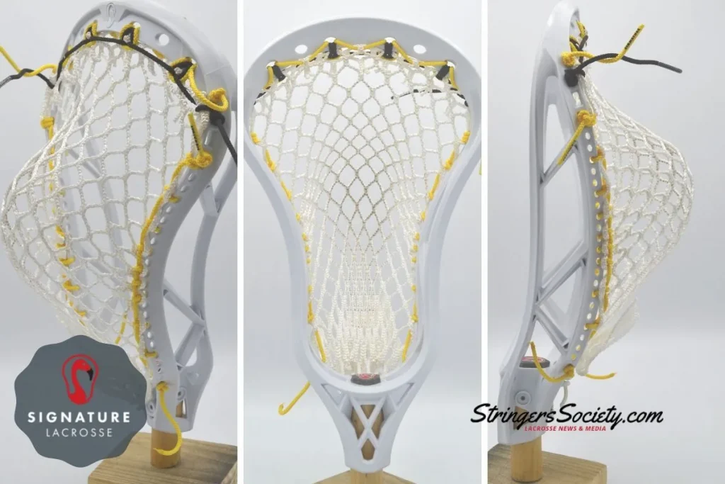 How To String A Lacrosse Head With A High Pocket