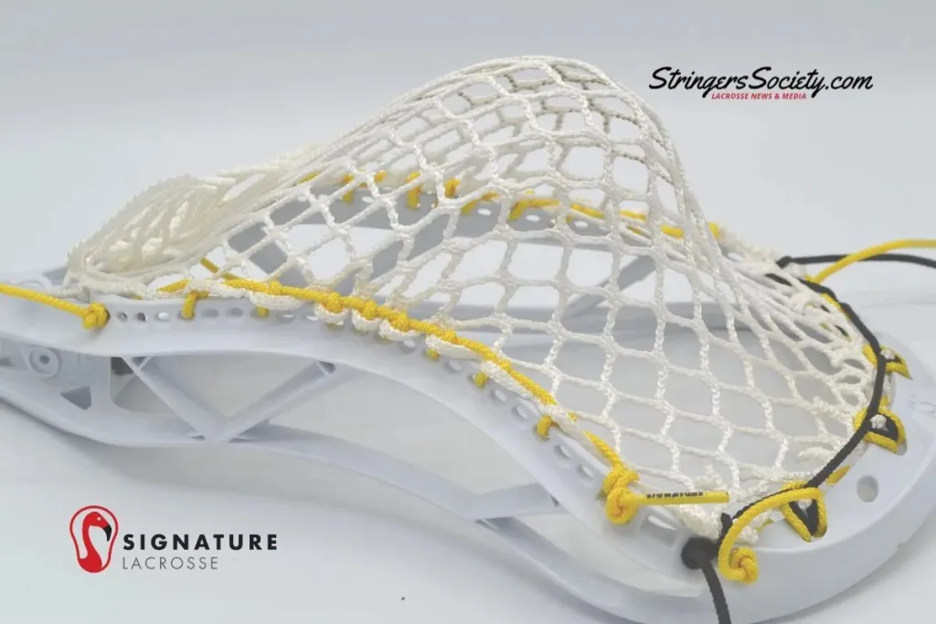 How To String A Lacrosse Head With A High Pocket