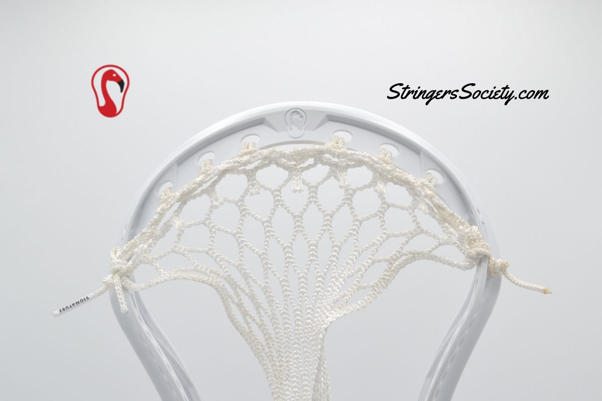 How to String a Lacrosse Head | Stringers Society Lacrosse lacrosse head top string