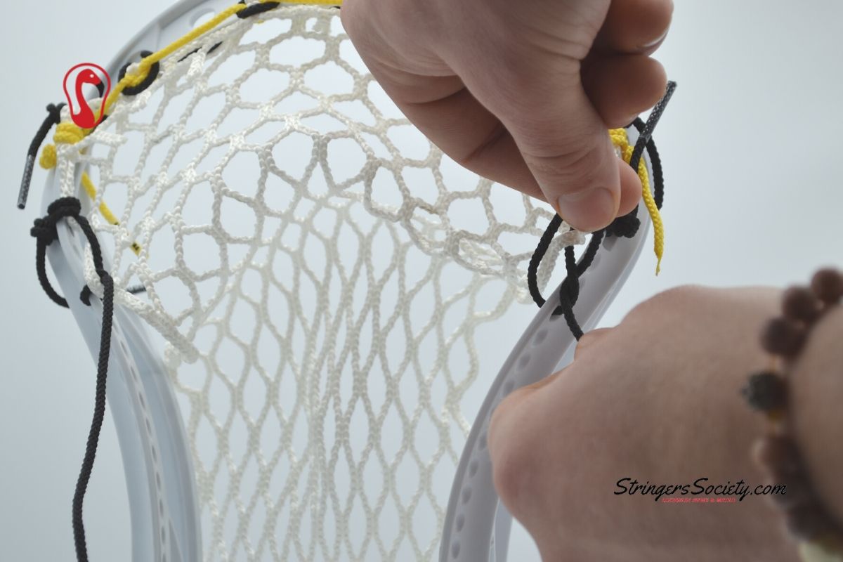 how to string a lacrosse head