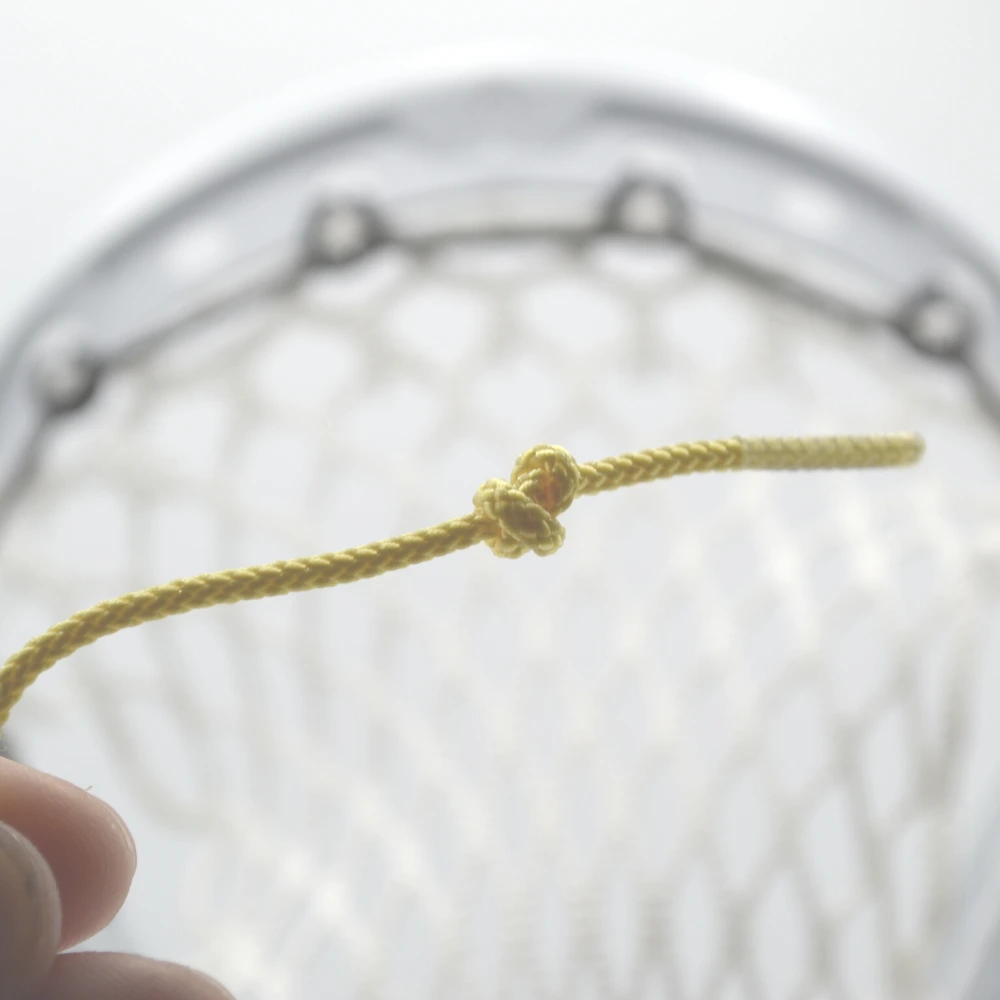how to string lacrosse knots