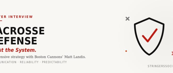 lacrosse defense with matt landis