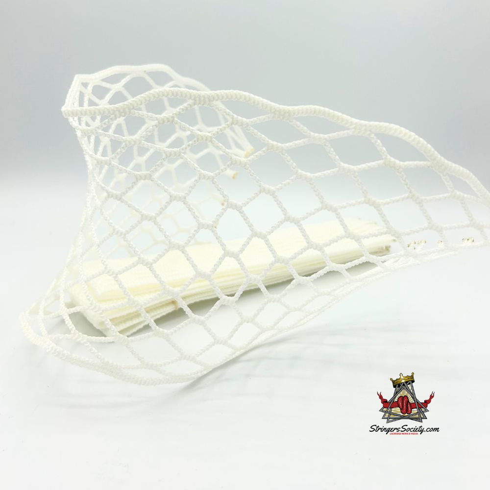 laxroom 8diamond xpro lacrosse mesh (white)
