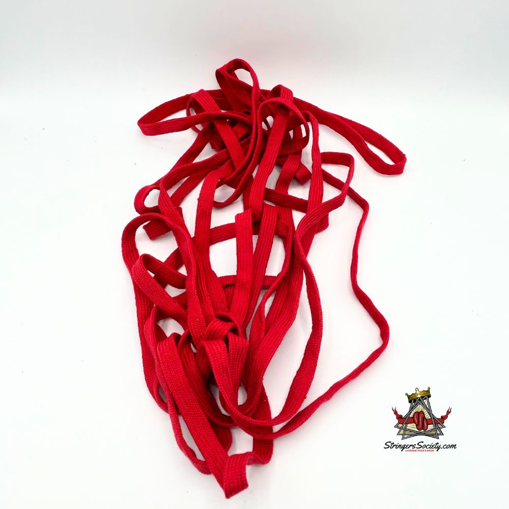 laxroom lacrosse shooting strings (red)
